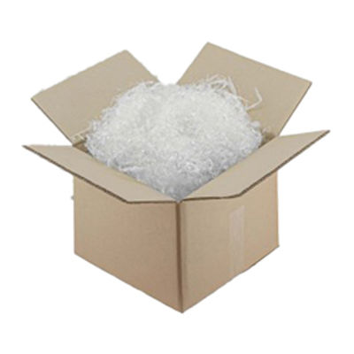 Immagine di Trucciolo da imballaggio - PP - trasparente - biodegradabile - 1 kg - Polyedra [3617]